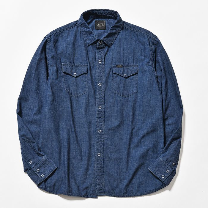 RATS/DENIM SHIRT INDIGO