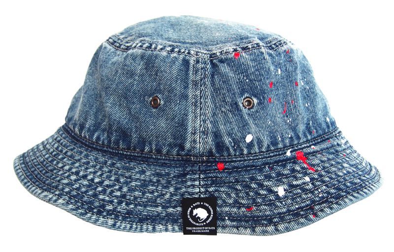 RATS/DENIM BUCKET HAT INDIGO RATS