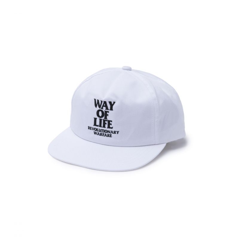 RATS EMBROIDERY CAP WAY OF LIFE キャップ黒-