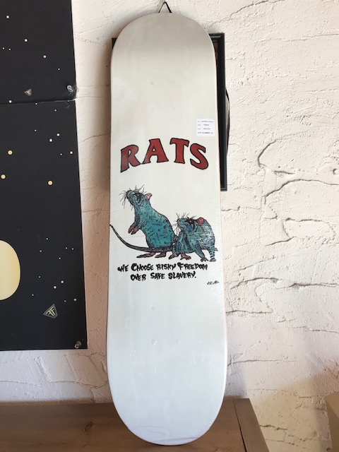 (店頭在庫）RATS/HIROTTON SKATE BOAD DECK