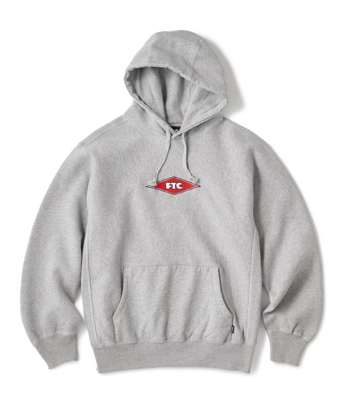 FTC/DIAMOND LOGO PULLOVER HOODY GRAY - FeelFORCE