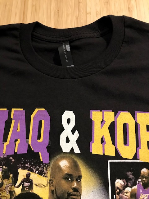 画像4: THREADE ON DEMAND/SHAQ&KOBE S/S T  BLACK