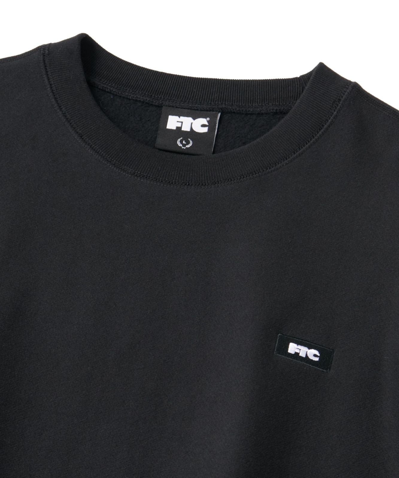 画像2: FTC/SMALL BOX LOGO CREWNECK   BLACK