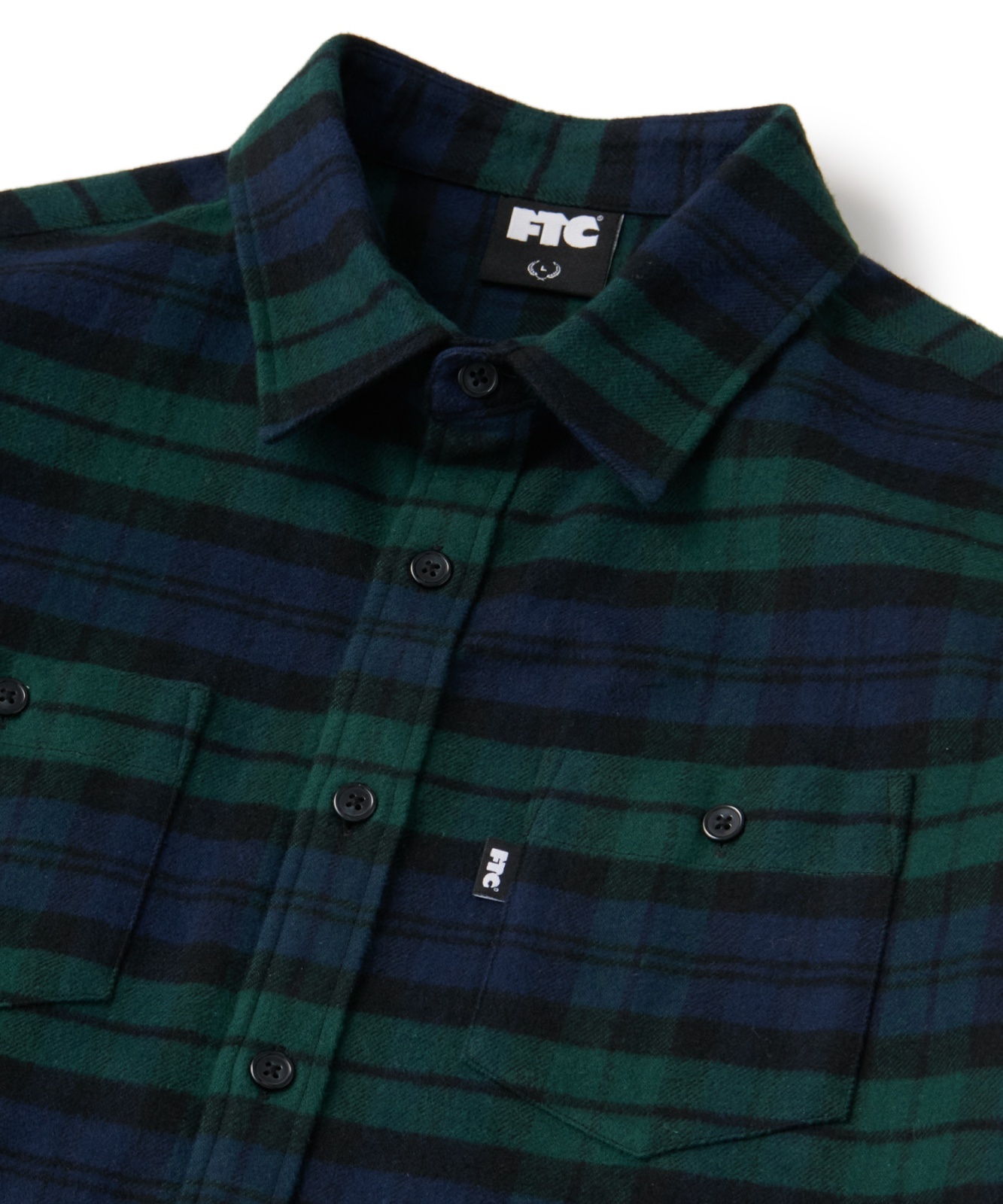 画像2: FTC/HEAVY PLAID NELL SHIRT  NAVY