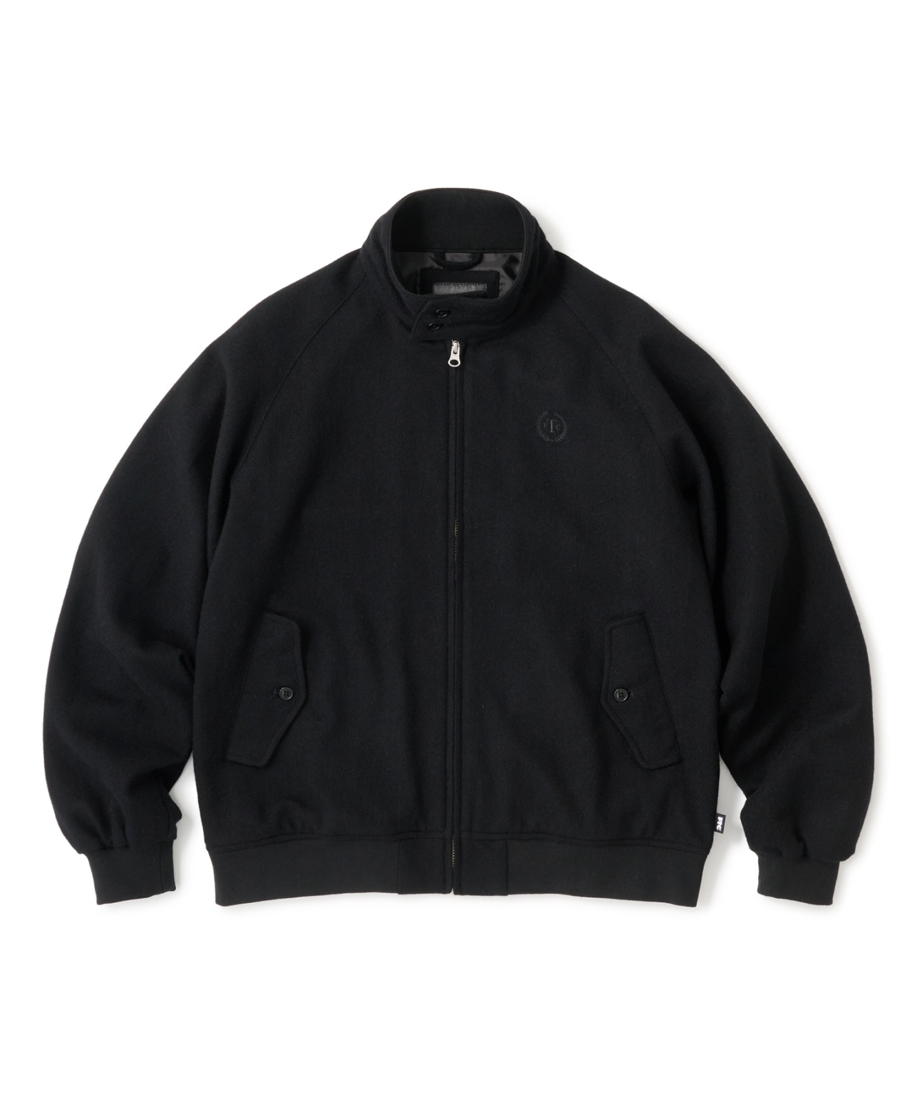 画像1: FTC/WOOL HARRINGTON JACKET  BLACK