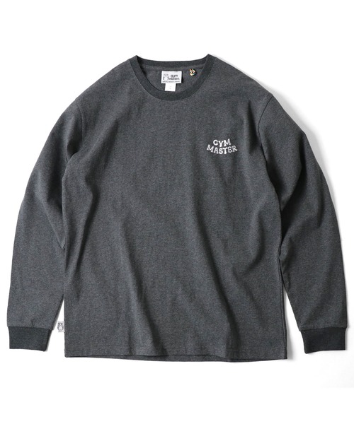 画像2: GYMMASTER/STUCK ON YOU EMBROIDERY LS T  BLACK