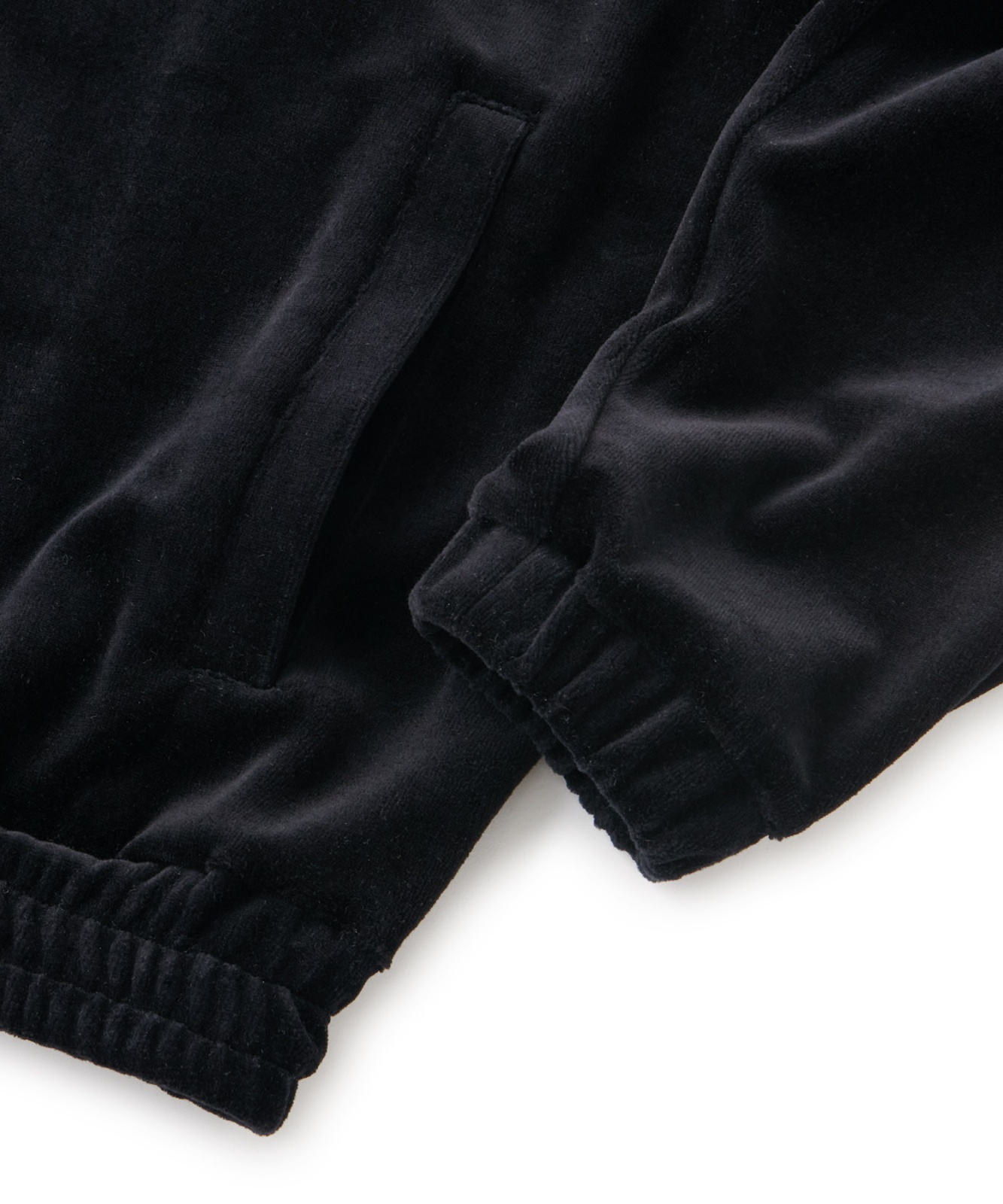 画像3: FTC/VELOUR TRACK JERSEY  BLACK