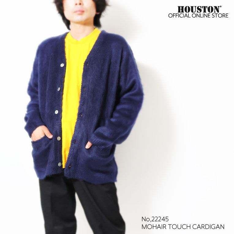 画像3: (店頭在庫分) UNIVERD 72/MOHAIR TOUCH CARDIGAN  NAVY