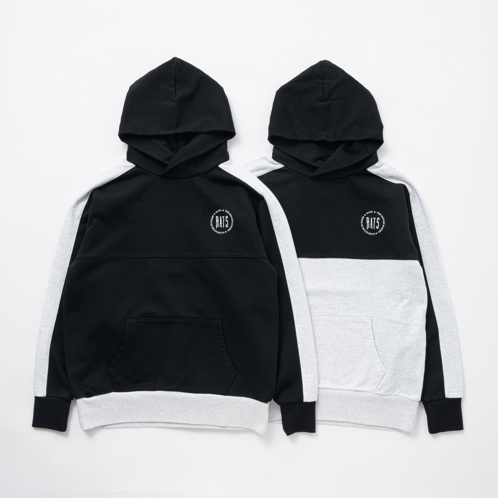 画像3: RATS/CROSS CUT HOODIE  WHITE