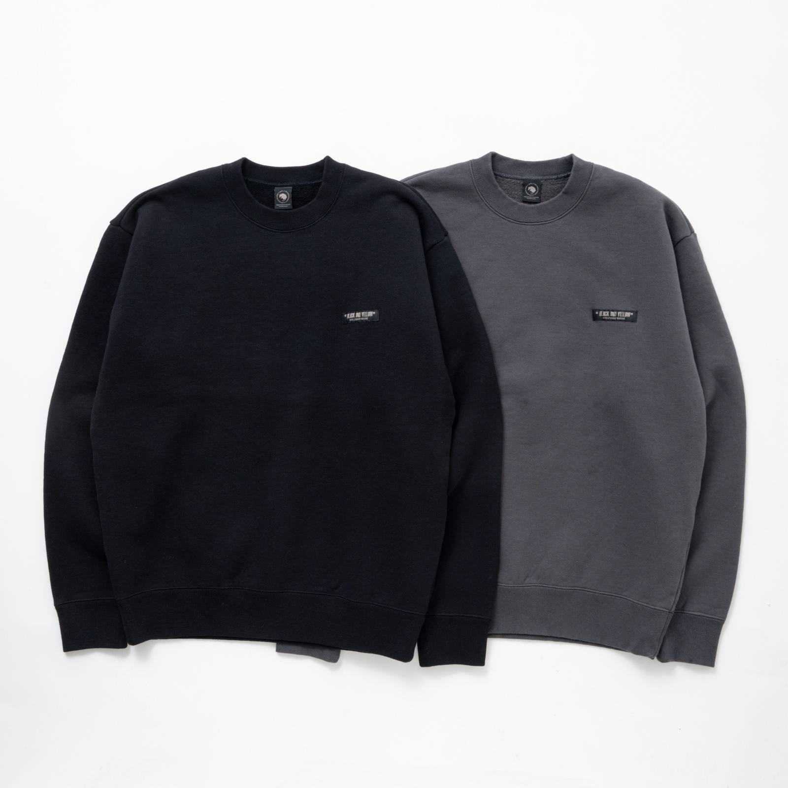 画像3: RATS/FLEECE CREW NECK SWEAT  BLACK