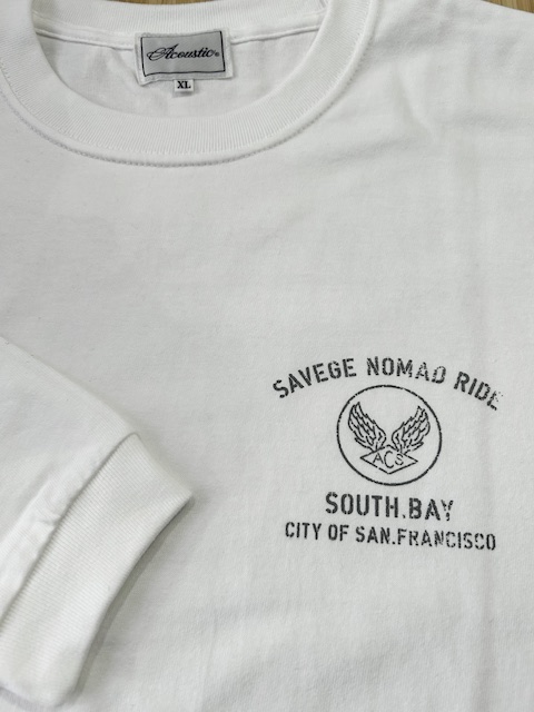 画像4:  ACOUSTIC/SOUTH BAY LS T  WHITE