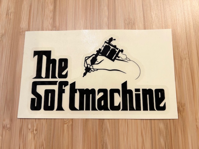 画像1: (店頭在庫分)SOFTMACHINE/GOD STICKER  