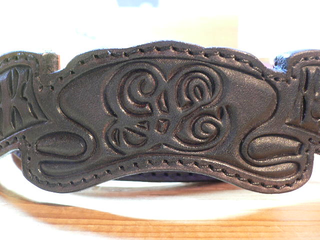 画像: GROK LEATHER/GL RIBBON BELT 30mm  BLACK