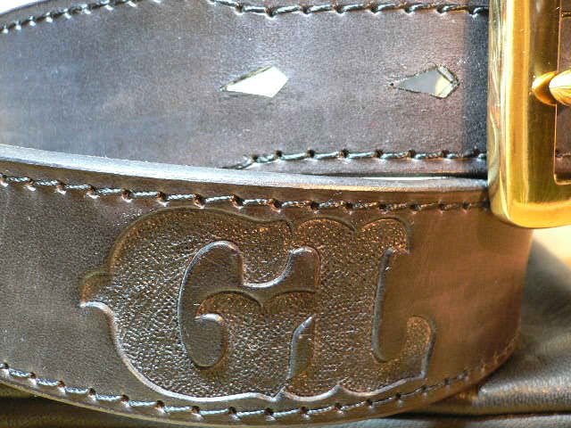 画像: GROK LEATHER/GL PLANE BELT 38mm  BLACK