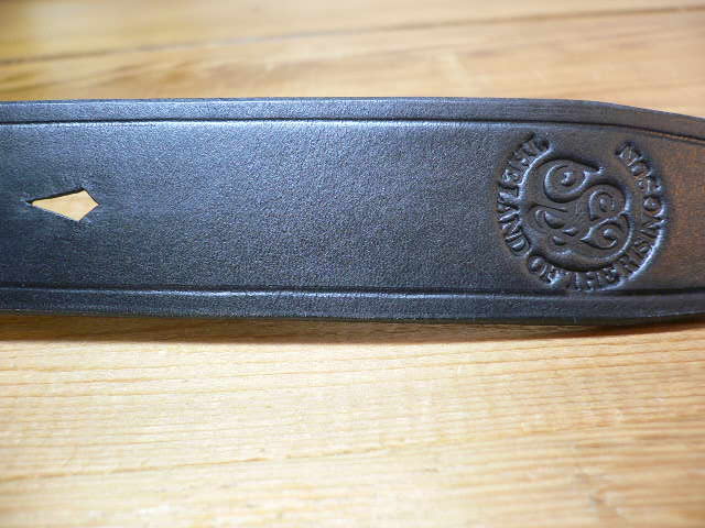 画像: GROK LEATHER/PLANE BELT 30mm  BLACK