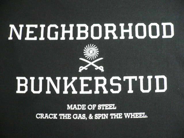 画像: BUNKERSTUD/BUNKERSTUDxNEIGHBORHOOD PSYCHO C-TEE  BLACK