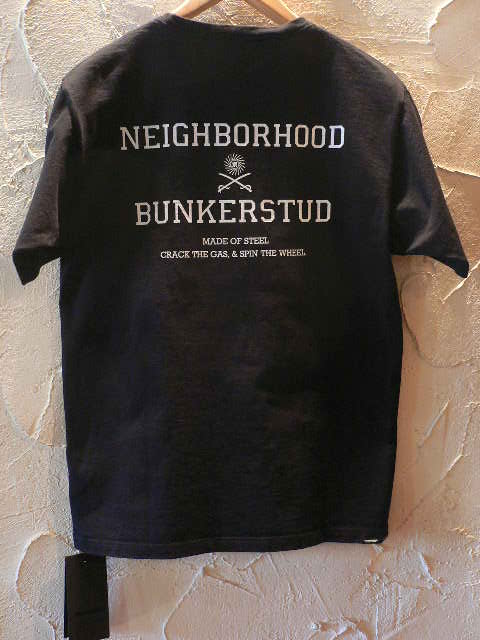 画像: BUNKERSTUD/BUNKERSTUDxNEIGHBORHOOD PSYCHO C-TEE  BLACK