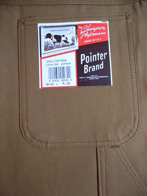 画像: POINTER/PAINTER PANTS　BROWN DUCK