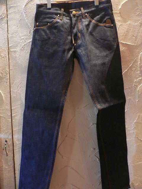 画像: GROK LEATHER/THUNDER TROUSER  INDIGO BLUE