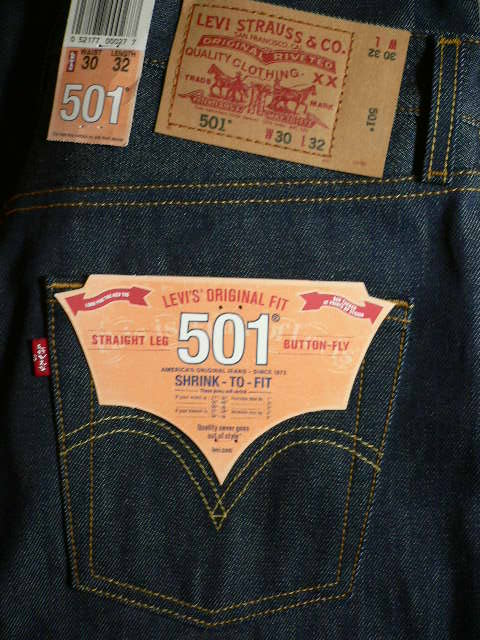 画像: LEVIS/501 ORIGNAL RIGID